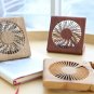folding fan outdoor portable silent desktop mini small fan