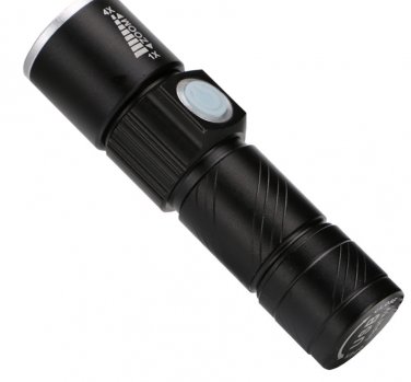 Portable USB Handy LED Torch Flash Light Pocket LED Rechargeable Flashlight