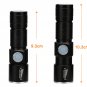 Portable USB Handy LED Torch Flash Light Pocket LED Rechargeable Flashlight