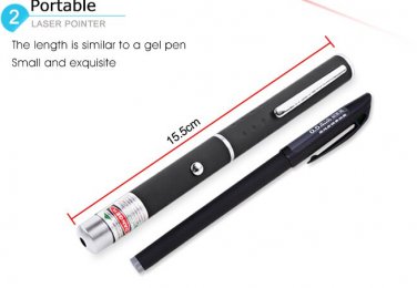 Goodland Laser Pointer 5mW Green Red High Power 500M LED Flashlight