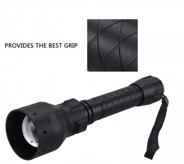 Red/Green Lights Torch Hunting Lighting 500 Yards Zoomable Flashlight