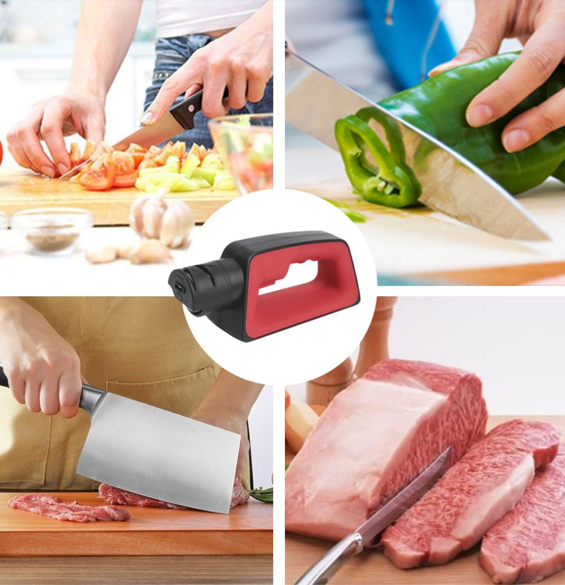 Professional Electric kitchen Knife Sharpener Motorized Rotating