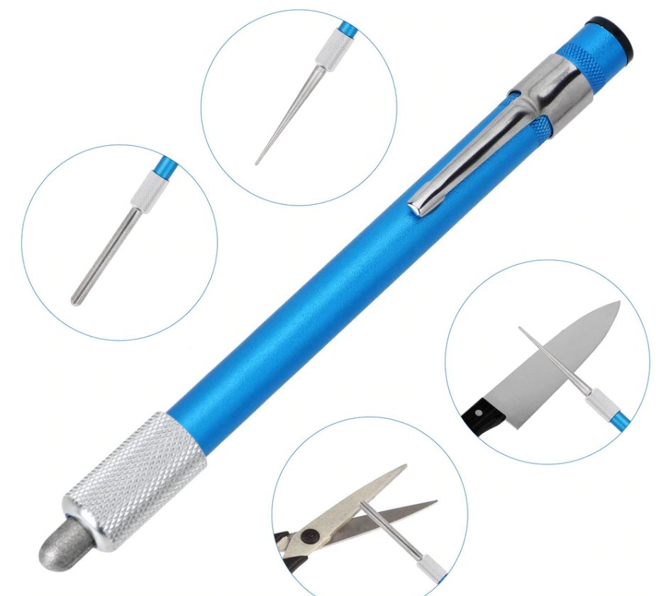 Outdoor Tool Knife Sharpener Grindstone For Fishhook Knife Pen