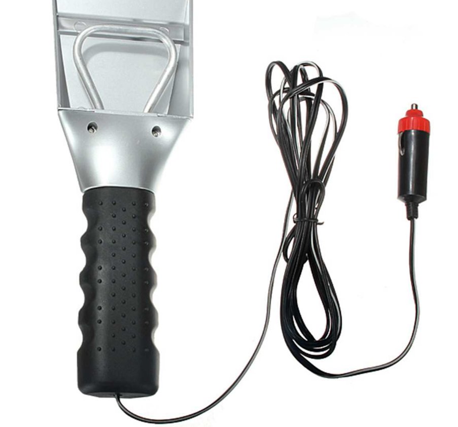 12V Electric Heated Car Ice Scraper Ice Snow Defrost Windshield Scraper