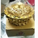 Lotus Shape Zinc-copper Alloy Incense Burner Brass Mini Sandalwood Censer