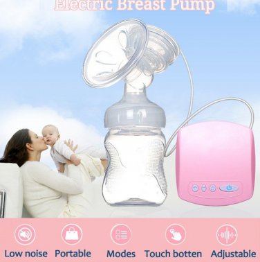 2019 Intelligent Automatic USB Electric Breast Pumps BPA free Nipple Suction