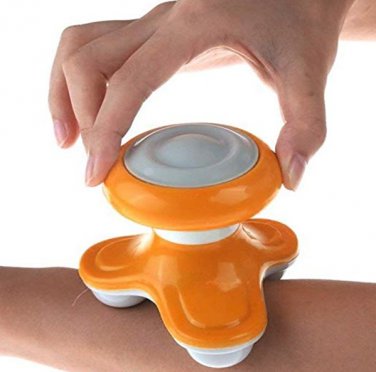 Mini Electric Handled Wave Vibrating Massager USB Battery Full Body Massage