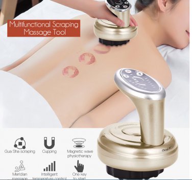 220V Electric Cupping Stimulate Acupoint Body Slimming Massager