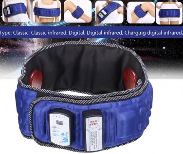 110-240V Electric Infrared Slimming Belt Lose Weight Fitness Massager