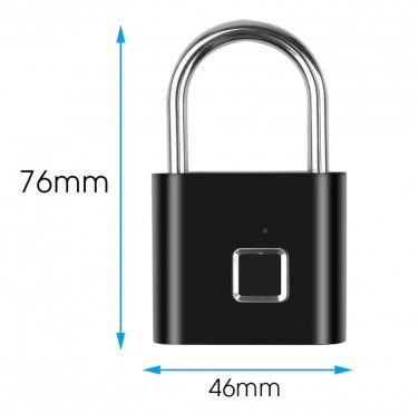 Portable Smart Fingerprint Lock Electric Biometric Door Lock USB Rechargeable