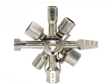 10 In 1 Multifunction Cross Switch Key Wrench Alloy Universal Square Triangle