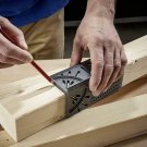 Wood Working Ruler 3D Mitre Angle Measuring Gauge Square Size Measure Tool