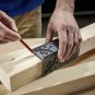 Wood Working Ruler 3D Mitre Angle Measuring Gauge Square Size Measure Tool