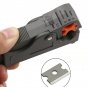 Coaxial Household Multi Tool Cable Stripper Cutter Adjustable Double Blades