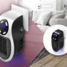 500w 220v Portable Plug-in Electric Wall-outlet Space Heater Fan