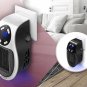 500w 220v Portable Plug-in Electric Wall-outlet Space Heater Fan