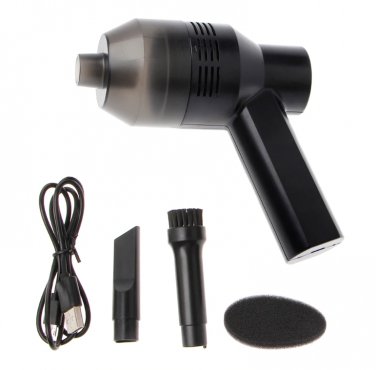 USB Gadget Mini Wireless Desk Electric Vacuum USB Rechargeable Keyboard Dust Cleaner Kit