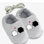 1 Pair USB Powered Cushion Shoes Electric Heat Slipper USB Gadget