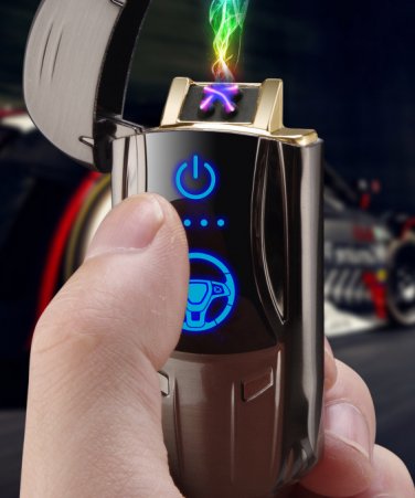 Creative gadgets cool for men lighter high-grade USB charging cigarette lighter