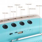 Portable Retro Mini Bluetooth Speaker TV Design Mobile Phone Holder Music Player