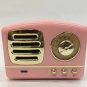 Portable Bluetooth Speaker Retro Mini Portable Wireless Bluetooth Speaker Radio