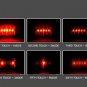 1Pcs Bicycle Light Colorful Night Riding Highlight Safety Warning Lights