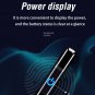 Spinning Charging Arc Lighter Smart Touch LED USB Electronic Cigarette Lighter