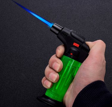 1pc Butane Lighter Torch Refillable Adjustable Flame Lighter Chef Cooking Torch