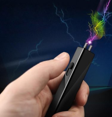 2019 New Mini Arc Plasma Lighter Thin Electric Cigarette Lighters Rechargeable
