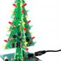Three-Dimensional 3D Christmas Tree LED DIY Kit Red/Green/Yellow LED