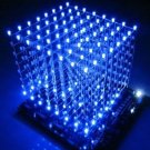 3D Multicolor 8x8x8 512 LED Light Electronic Light Rubik's Cube