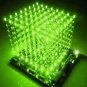 3D Multicolor 8x8x8 512 LED Light Electronic Light Rubik's Cube