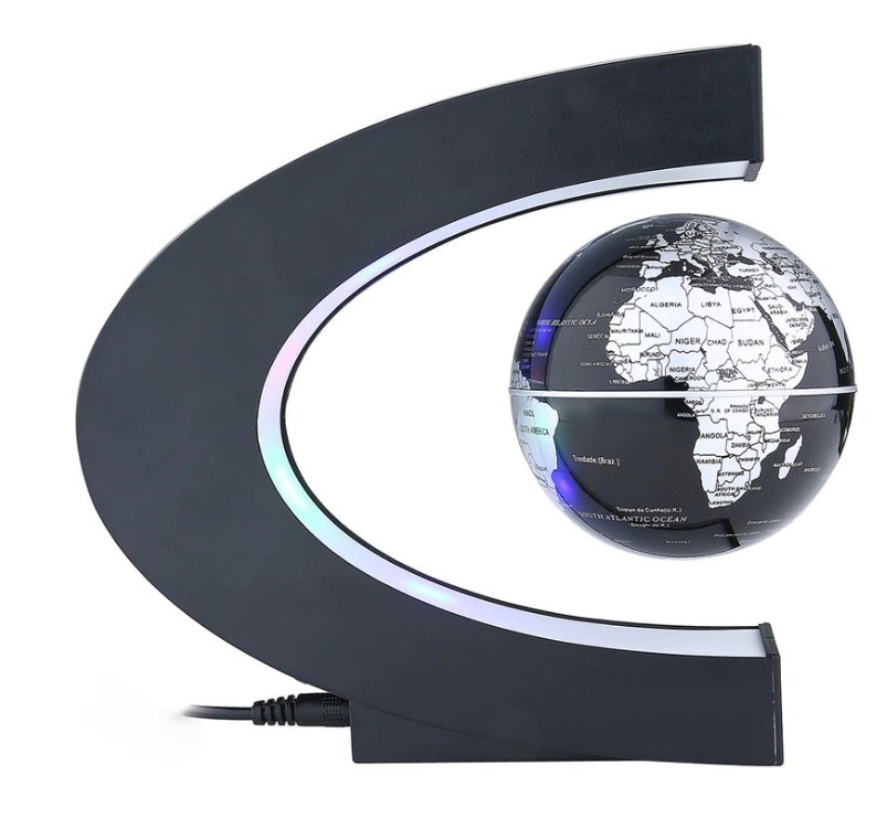 Electronic Magnetic Levitation Floating Globe Antigravity magic/novel light Birthday Gift