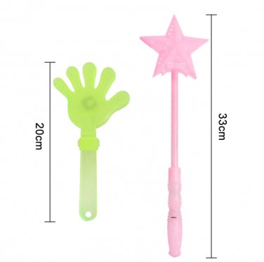 1PC Christmas New Year Kids Cartoon LED Flashing Light-Up Luminous Stick