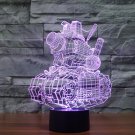 Christmas Creative 3d Desk Lamp Electronic Gift Led Lamp