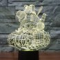 Christmas Creative 3d Desk Lamp Electronic Gift Led Lamp