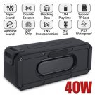 40W TWS Interconnection Card Insert Wireless Bluetooth Speaker Waterproof