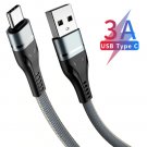 USBC 1M Wolf Flat Line usb c Charger Cable