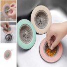 Kitchen Filter Silicone Wheat Straw Strainer Bathroom Shower Drain Sink