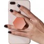 Universal Finger Ring Holder Plating Hexagon Grip Extending Stand Car