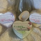 Organic Bath Salts Sampler Gift Set 6oz