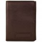 Hidesign Charles Classic Trifold Wallet with ID Compartment Brown
