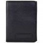 Hidesign Charles Classic Trifold Wallet with ID Compartment Black