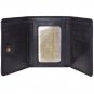 Hidesign Charles Classic Trifold Wallet with ID Compartment Black