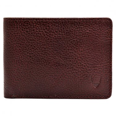 Hidesign Giles Trifold Multi-Compartment Vegetable Tanned Leather Wallet Brown