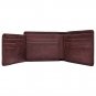 Hidesign Giles Trifold Multi-Compartment Vegetable Tanned Leather Wallet Brown