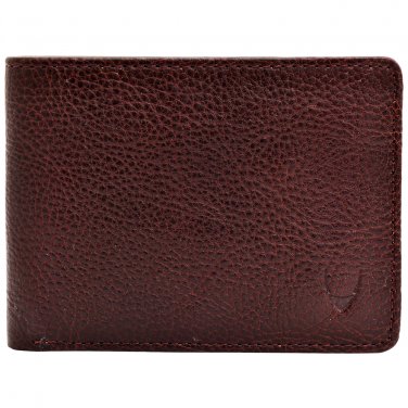 Hidesign Giles Vegetable Tanned Leather Wallet with Coin Pocket Brown