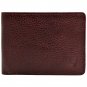 Hidesign Giles Vegetable Tanned Leather Wallet with Coin Pocket Brown