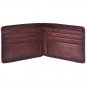 Hidesign Giles Slim Vegetable Tanned Leather Wallet Brown