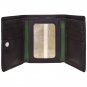 Hidesign Dylan Trifold Wallet with ID Compartment Black